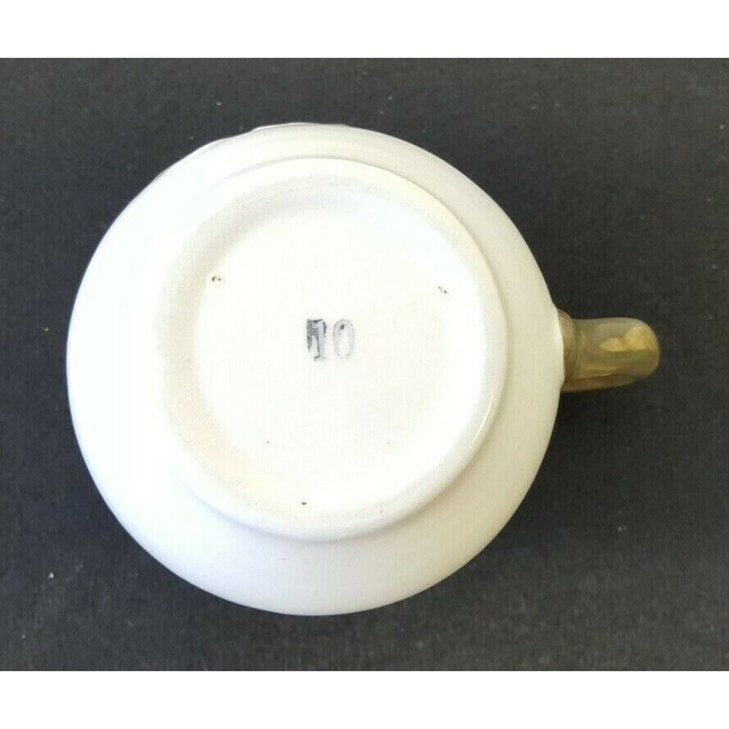 Metlox Poppytrail Sculptured Grape Creamer Grapevine MCM 1963-1986 Blue Green