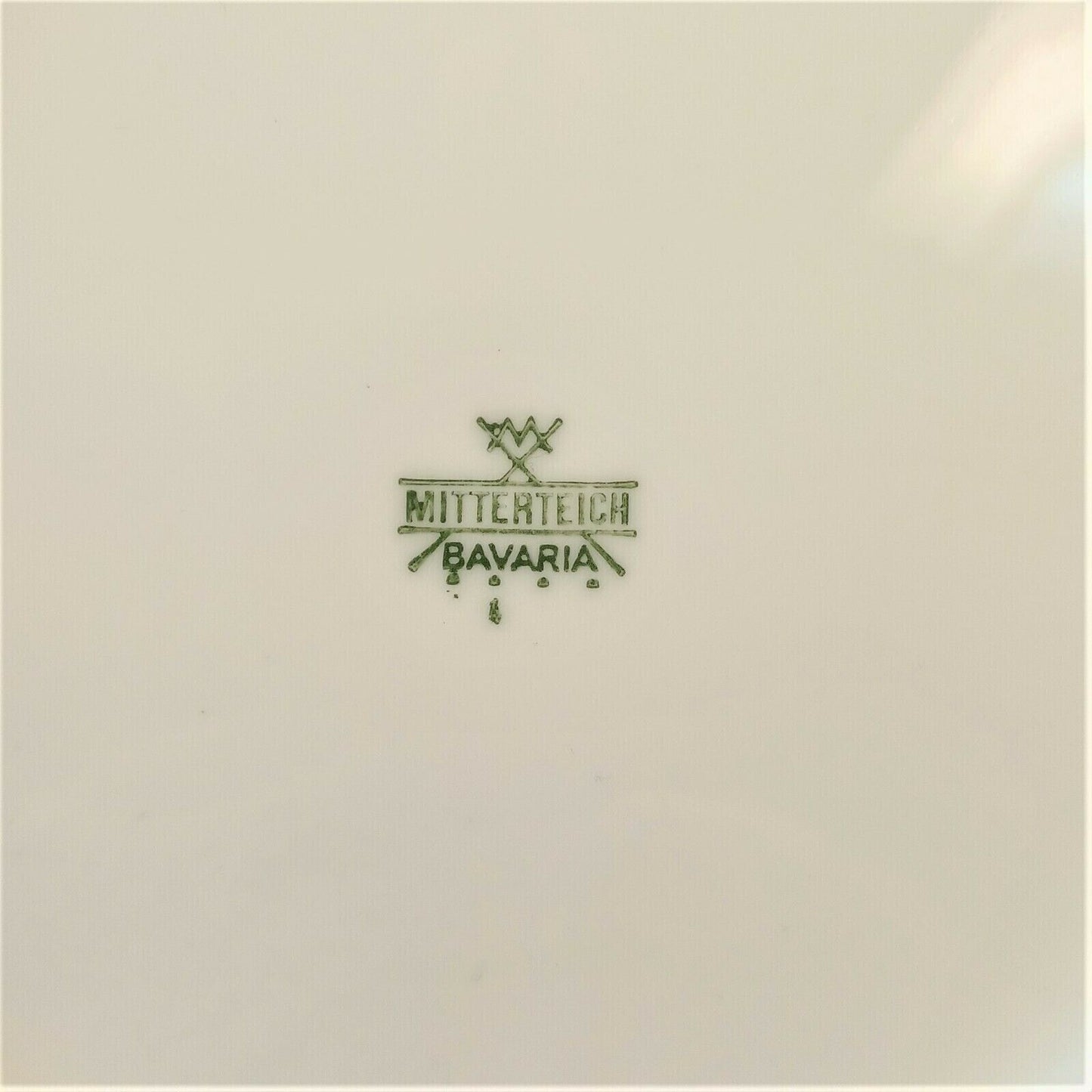 Set/12 Mitterteich Dandelion Salad Dessert Plates 7.5" Bavaria yellow flowers