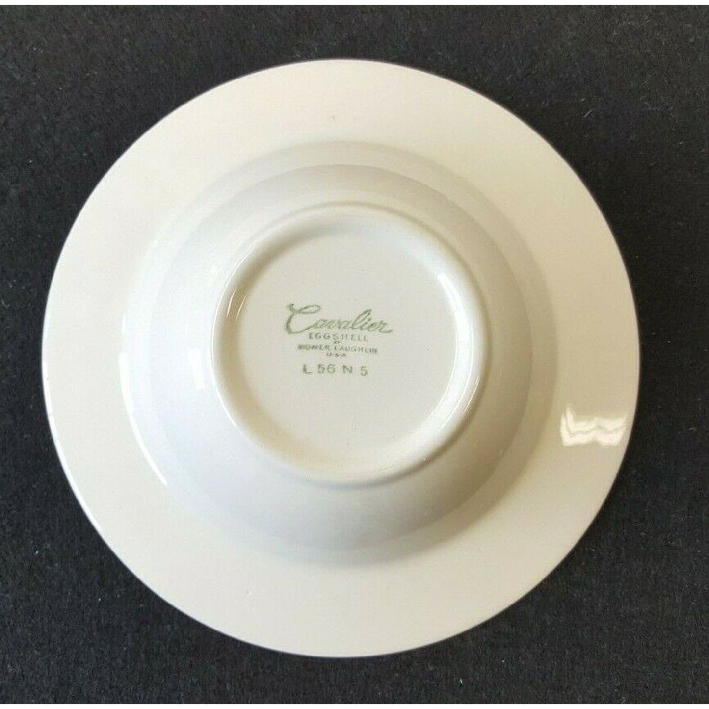 Set/3 Homer Laughlin Cavalier Eggshell Romance 6" Fruit Bowls MCM 1958-?