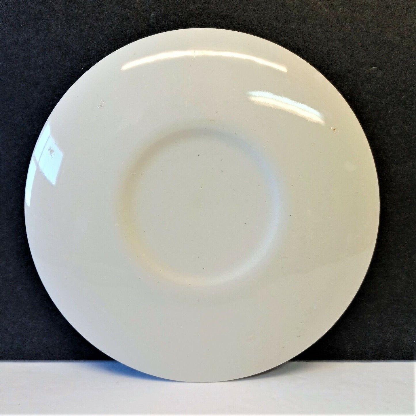 Set/6 Edwin Knowles Weather Vane Rooster 6.25" Saucers MCM Mid-Century