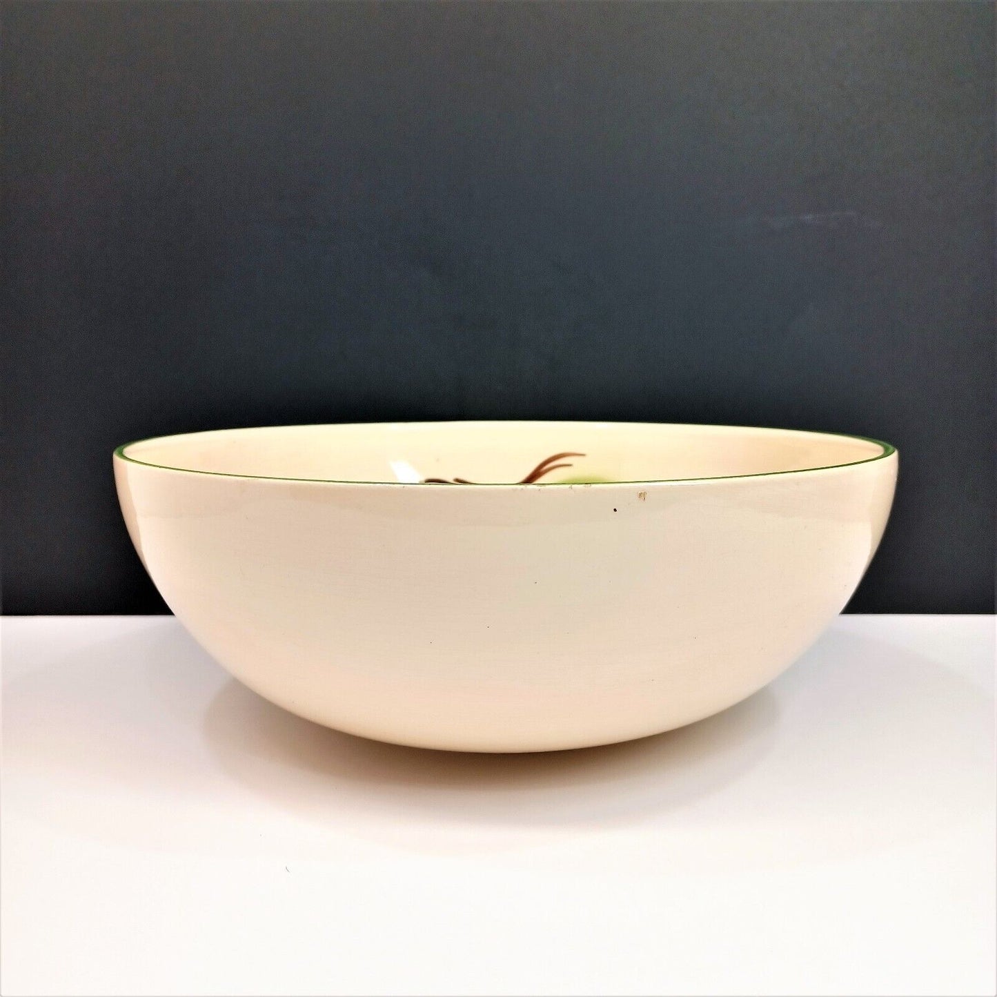 Santa Rosa Pottery 10-3/4" Salad or Vegetable Serving Bowl California fruit plum