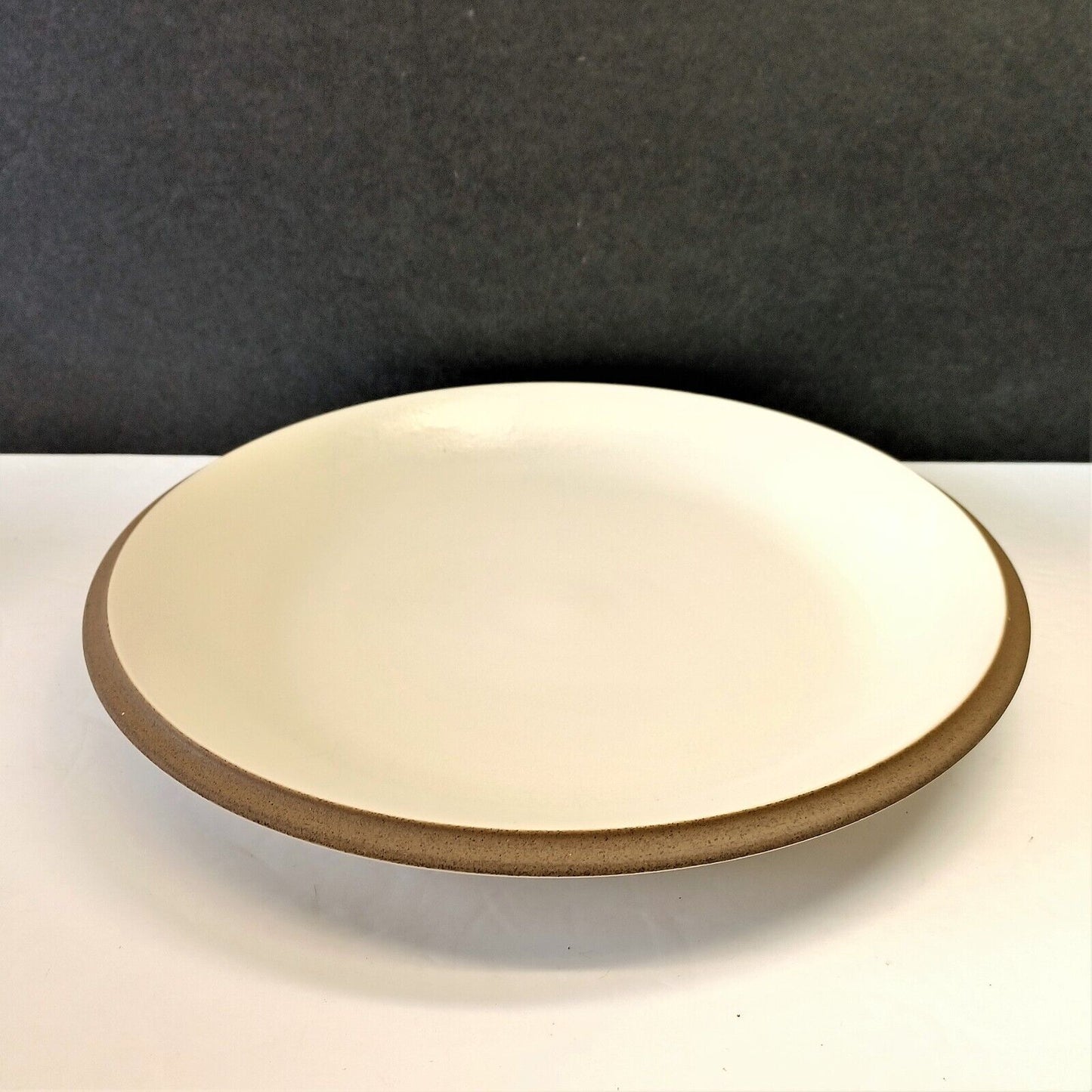 Dansk Santiago White 12" Chop Plate Platter Scandinavian 2002-2009 Dinnerware